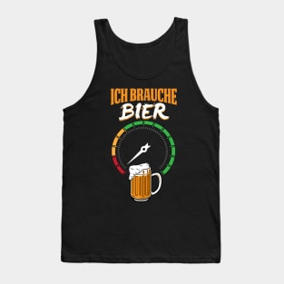 Funny Franklin Beer Design Tank Top